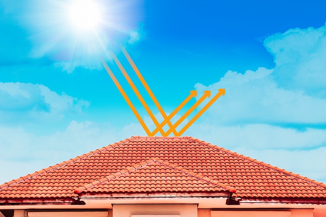 遮熱塗料への塗り替えで 夏の電気代を抑える